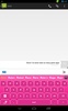 GO Keyboard Pink screenshot 2