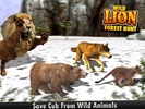 Wild Lion Forest Hunt screenshot 2