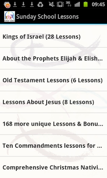 Sunday School Lessons - Preview 4