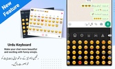 Urdu English Keyboard Emoji screenshot 5