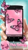 Pink Butterfly Live Wallpaper screenshot 1