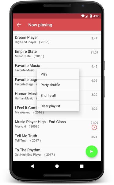 Descarga reproductor de música 4.5.3 para Android