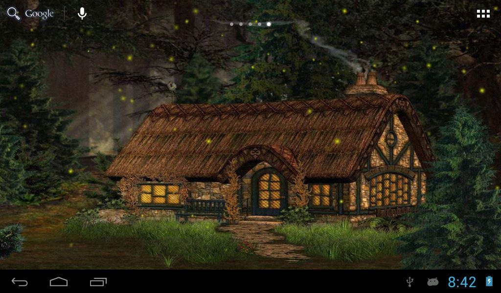 Fireflies in fairy forest - Preview 2