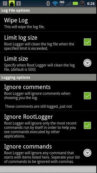 RootLogger Free - Preview 1