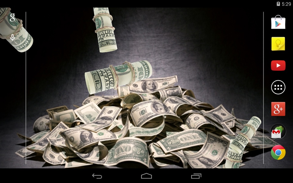 Dollars Live Wallpaper - Preview 1