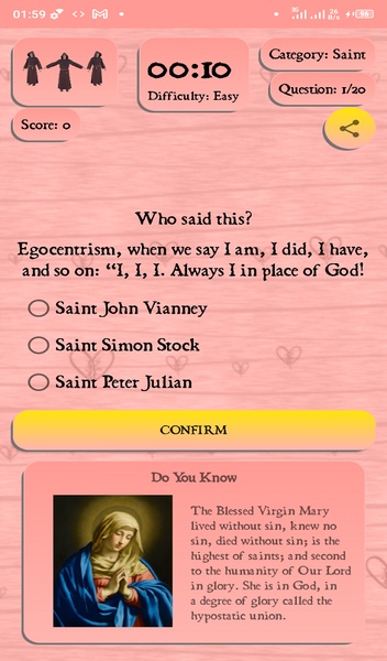 Catholic Quiz - Preview 2