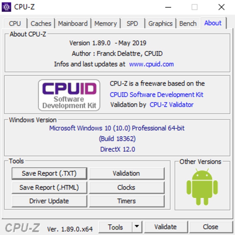 Cpu Z 1 98 Para Windows Descargar