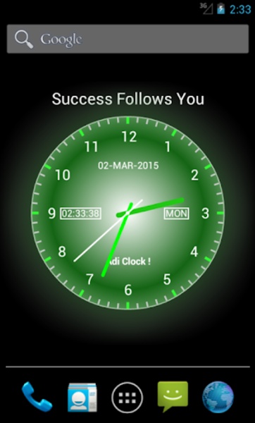 Adi Analog Clock Live Wallpaper - Preview 10