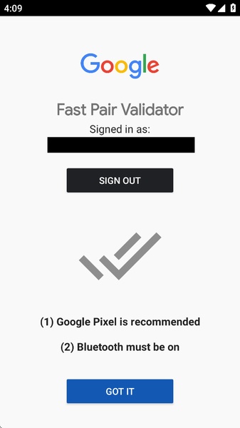 Fast Pair Validator - Preview 3