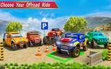 4x4 Offroad Jeep Parking Games screenshot 2