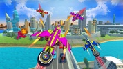 Real Flying Motorcycle Stunt Rider : Bike Games screenshot 3