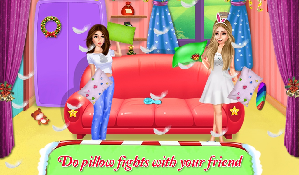 Christmas Girls Pajama Party Night - Preview 5