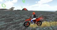 Motocross Volcano Jumping screenshot 2