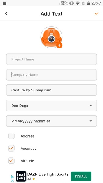 Top Survey GPS map camera: Timestamp & Geotagging - Preview 4