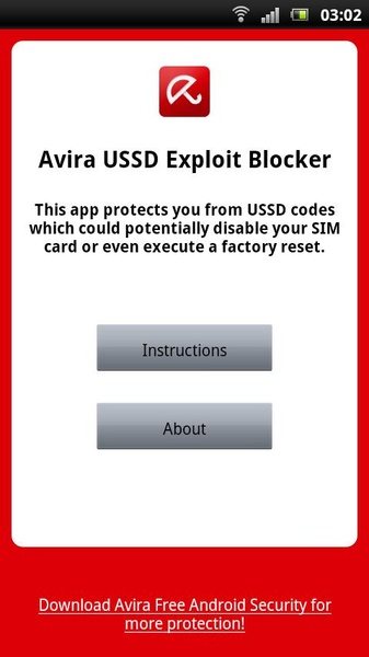 Avira USSD Blocker - Preview 5