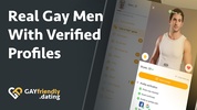 Gay guys chat & dating app screenshot 1