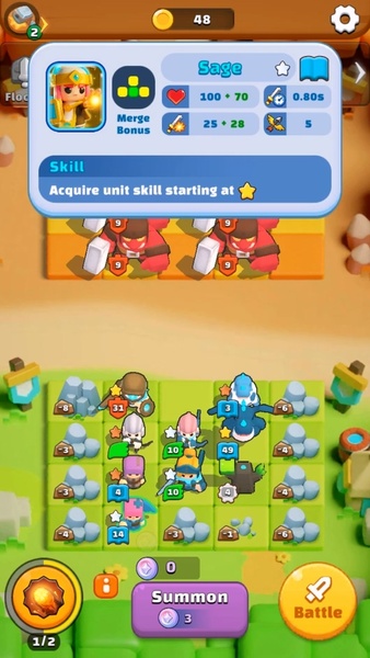 Merge War: Army Draft Battler - Preview 4