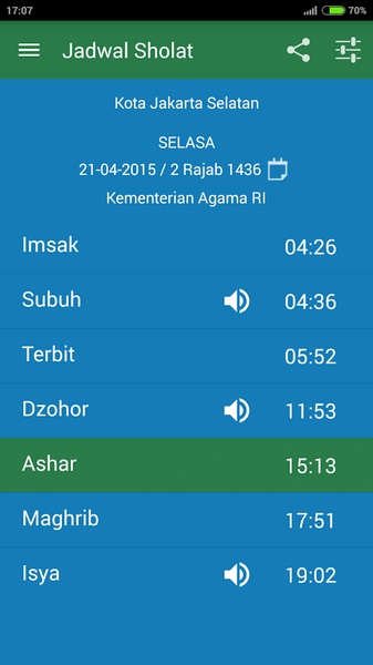 Jadwal Sholat Indonesia - Preview 8