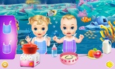 Mermaid Mommy Newborn Twins Babies Care screenshot 3