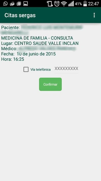 Citas sergas - Preview 2