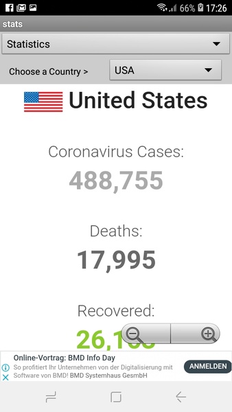 CoronaVirus Tracker - Preview 4