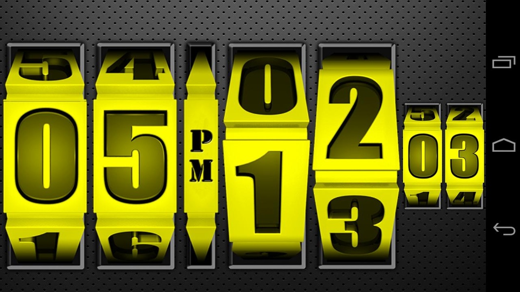 3DRollingClock YELLOW - Preview 3