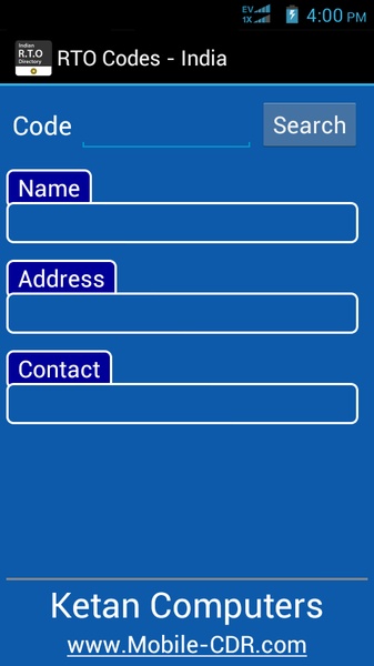 RTO Codes - India - Preview 2
