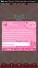 GO SMS Pro Theme Pink Cat screenshot 1