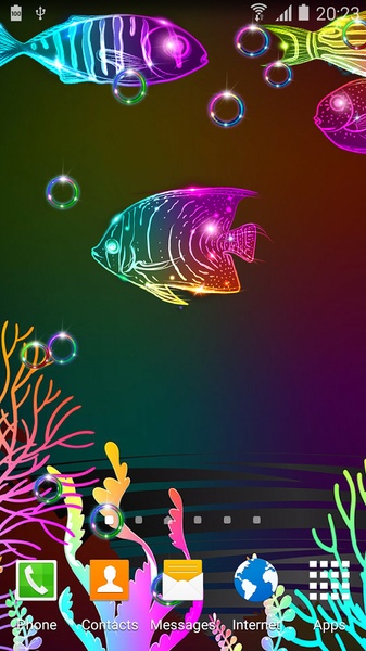Neon Fish Live Wallpaper - Preview 5