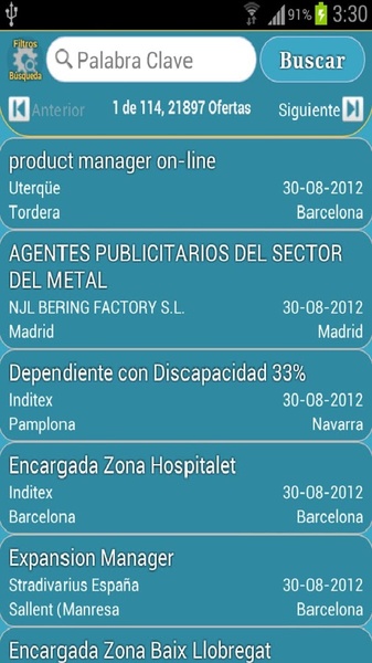 Empleos de InfoJobs & RSS - Preview 1