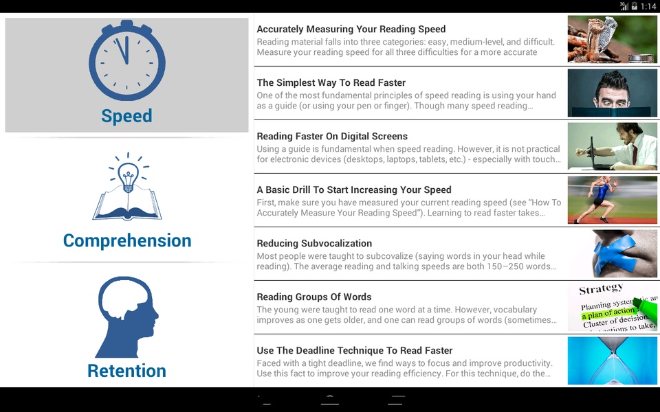 Speed Reading Tips - Preview 5