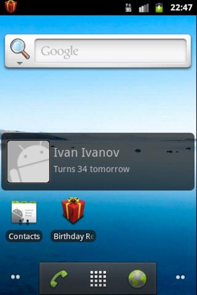 Birthday Reminder - Preview 1