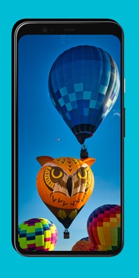 Hot Air Balloon Wallpaper Screenshot