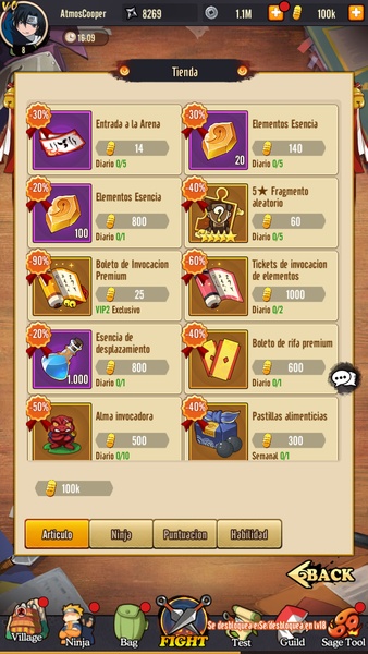 Fire War Ninja - Preview 2