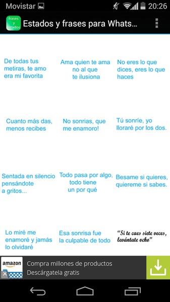Estados y frases para WhatsApp - Preview 1