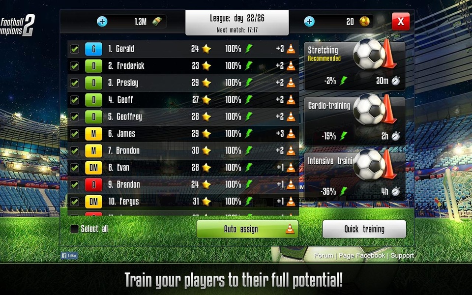 Football Champions - Preview 2