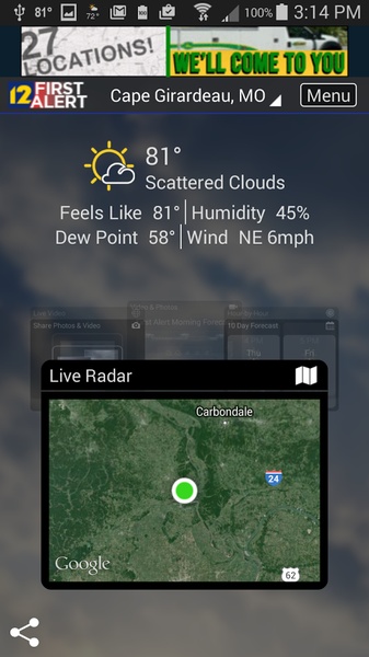 KFVSweather - Preview 3