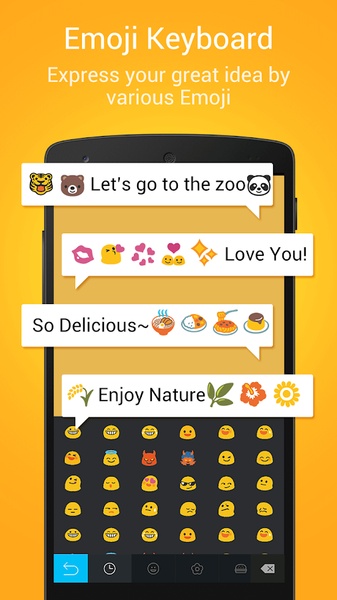 Du Emoji keyboard(Simeji) - Preview 3