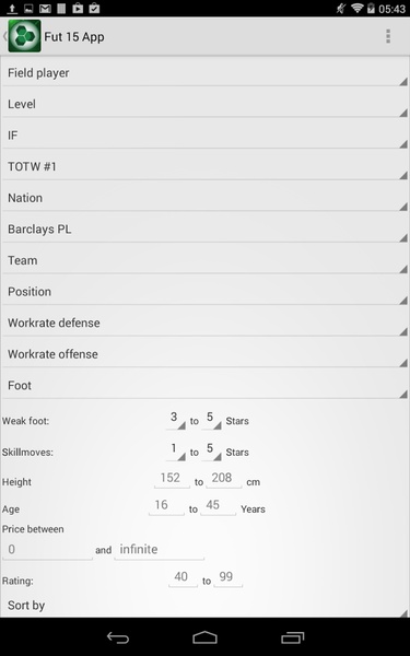 Fut 15 App - Preview 5