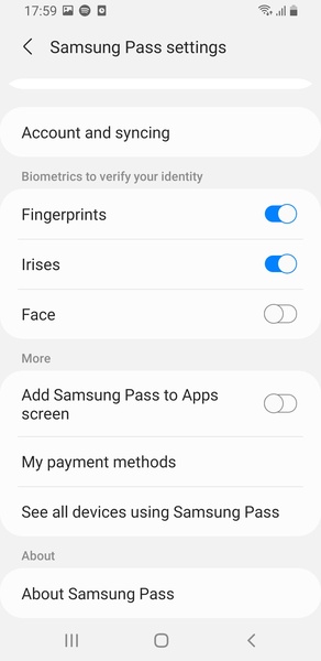 Samsung Pass - Preview 2