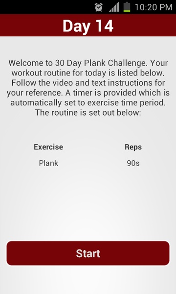 30 Day Plank Challenge - Preview 2