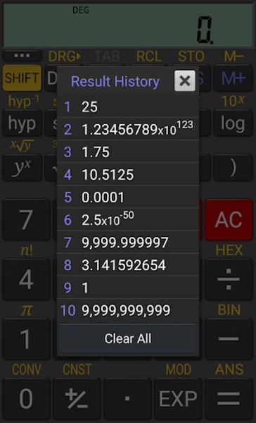 RealCalc Scientific Calculator - Preview 5