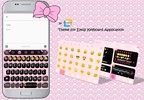 Emoji Keyboard Bow Pink Pastel screenshot 6