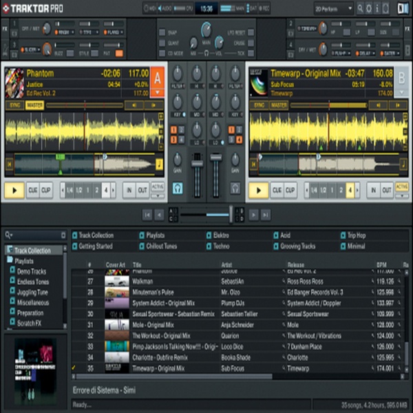 DJ mixing Software - Preview 2