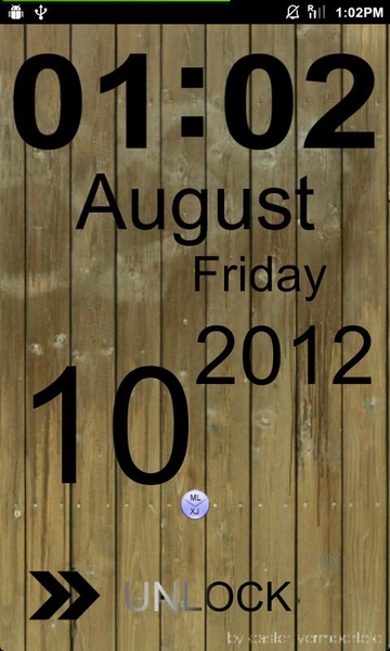 MLTypoCleanFreeMagicLockerTheme - Preview 4