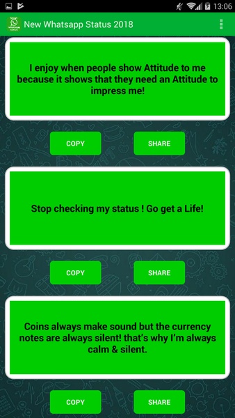 Smart Whatsapp Status 2018 - Preview 6