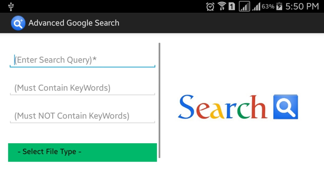 Advanced Google Search - Preview 1