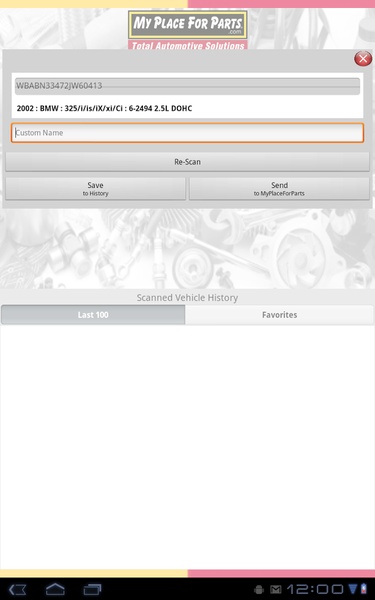 MyPlace VINScan - Preview 4