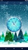 Winter Analog Clock screenshot 2