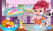 Little Girl Wash Kitchen Dishes screenshot 9